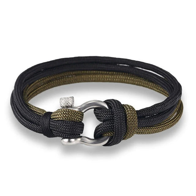 Stylish stainless steel umbrella bracelet with unique charm for elegant wristwear