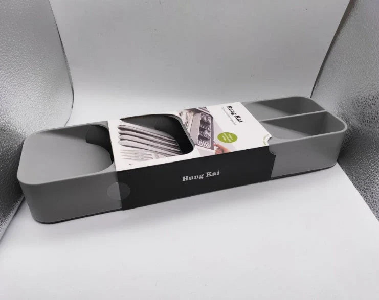 Innovative Drawer Organiser with separate compartments for efficient kitchen storage and organisation