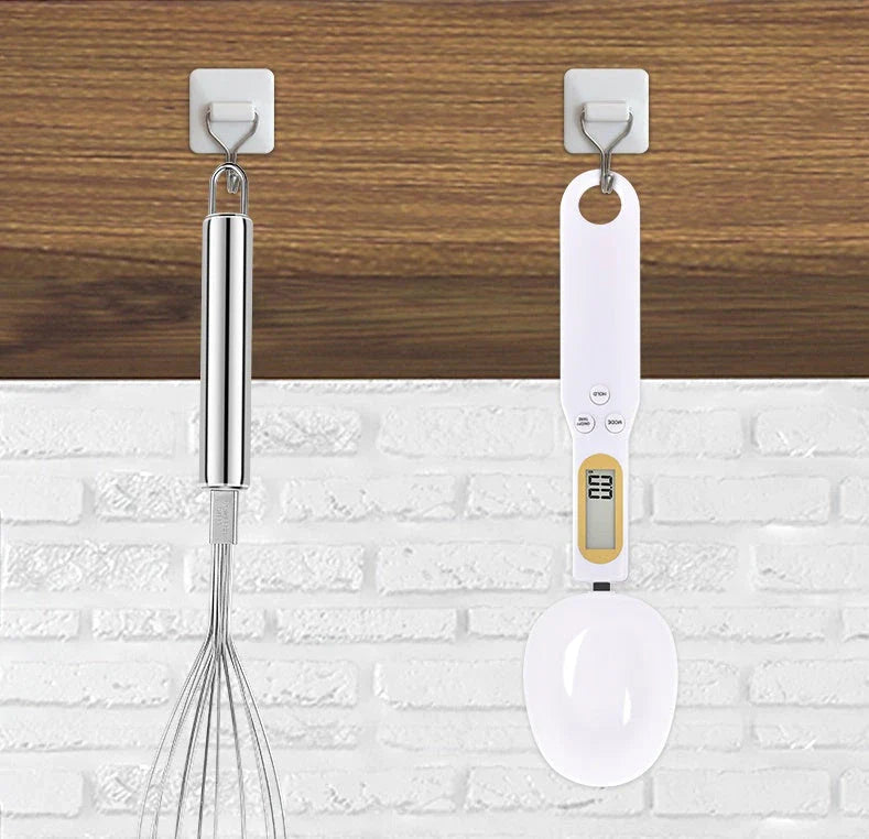 Versatile digital kitchen scale with precise measurements from 0.1g to 500g, multiple unit options, and compact design for easy storage