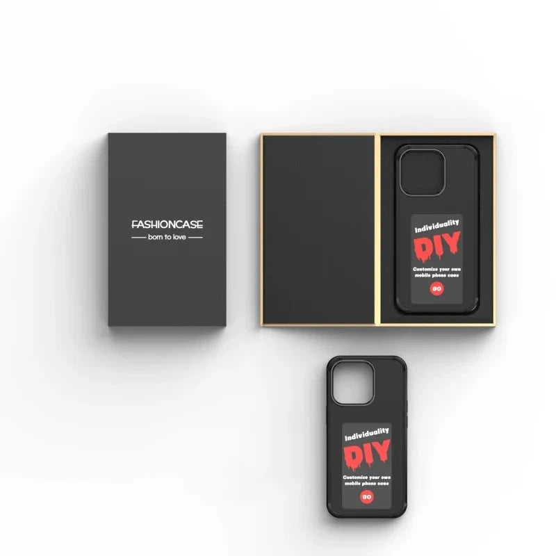 A customizable phone case with an e-ink display that allows users to wirelessly project their preferred images.