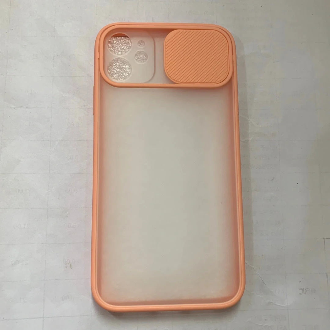Frosted Surface Camera Protection Mobile Phone Case with Starry Sky Design