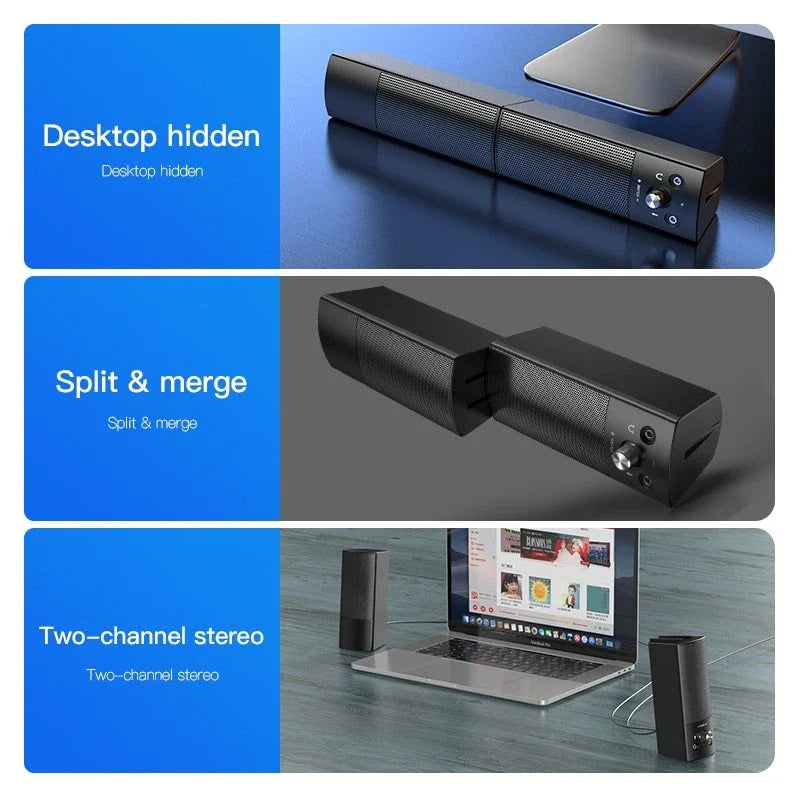Premium Bluetooth stereo speakers with subwoofer for immersive audio experience