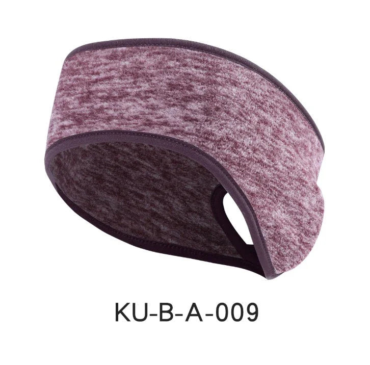 Premium windproof earmuffs with breathable fabric, moisture-wicking technology, and durable construction for cold weather running and sports