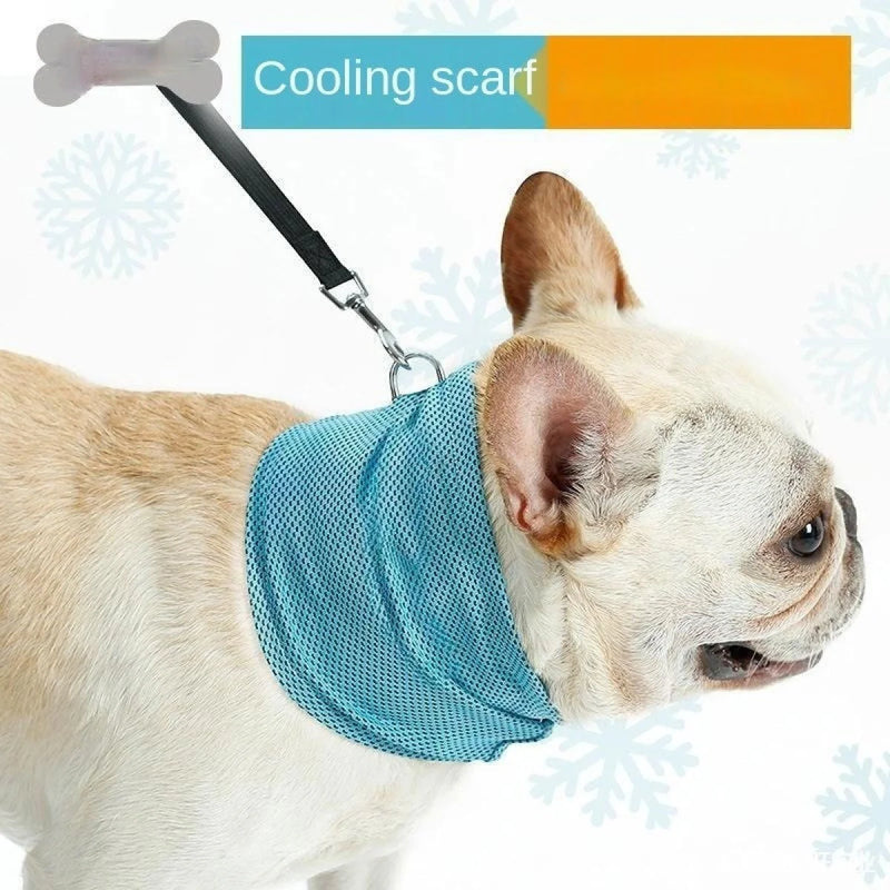 GiftHomen UK Instant Cooling Pet Bandana for Dogs with Heatstroke Resistance