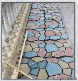 Garden Path Maker Mould for creating custom cement or red mud pathways in your outdoor space
