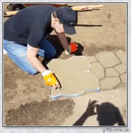 Garden Path Maker Mould for creating custom cement or red mud pathways in your outdoor space