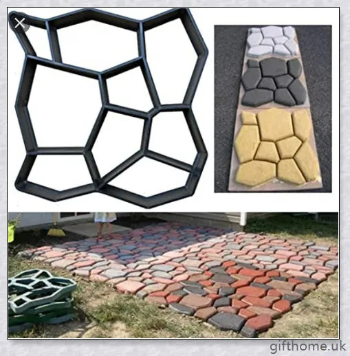 Garden Path Maker Mould for creating custom cement or red mud pathways in your outdoor space