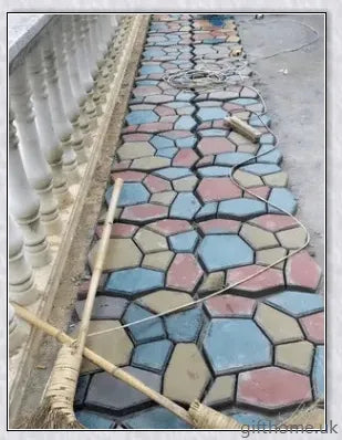 Garden Path Maker Mould for creating custom cement or red mud pathways in your outdoor space