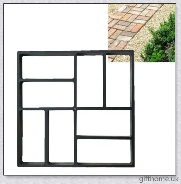 Garden Path Maker Mould for creating custom cement or red mud pathways in your outdoor space