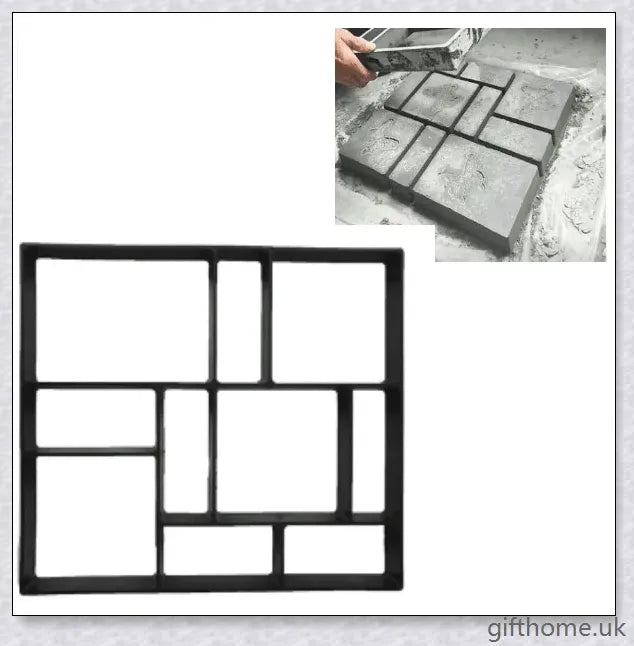Garden Path Maker Mould for creating custom cement or red mud pathways in your outdoor space