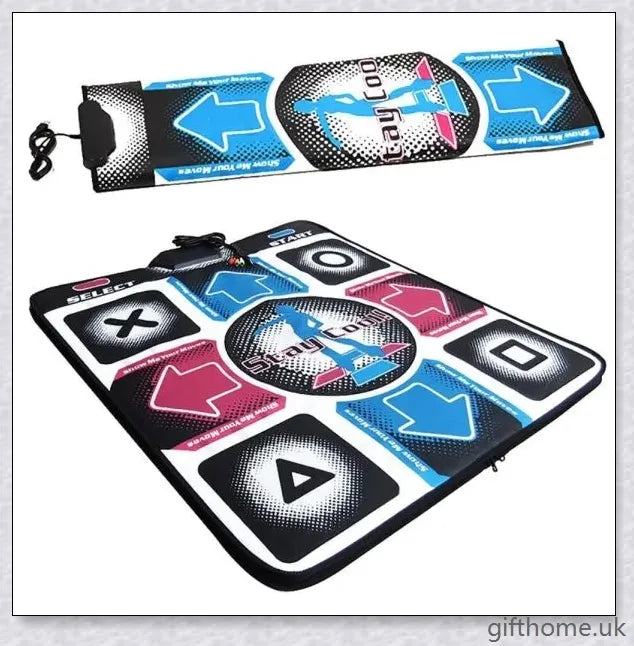 Arcade Game Dancing Mat with flat, non-slip design for enhanced gaming and dance experience