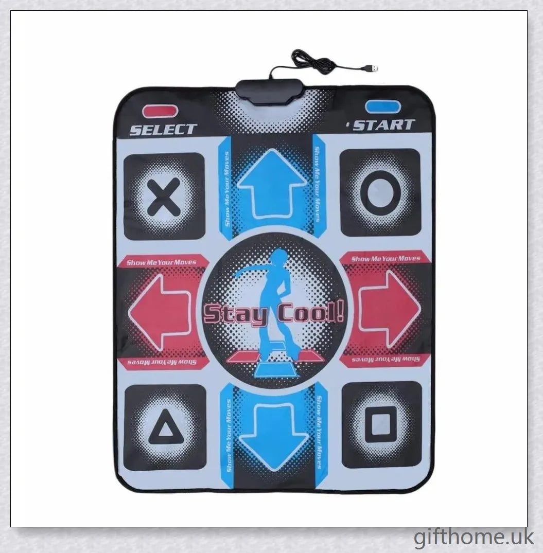 Arcade Game Dancing Mat with flat, non-slip design for enhanced gaming and dance experience