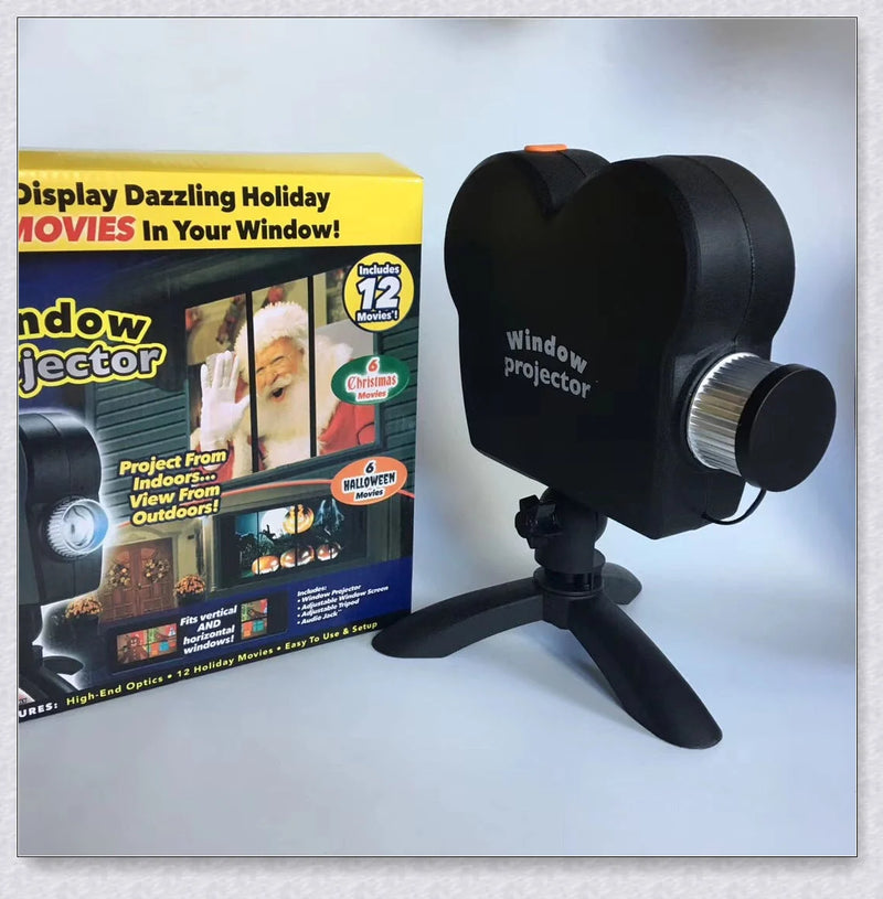 GiftHome Magic Window Projector: Turns Any Window Into A Festive Display