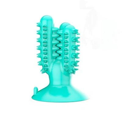 Chewing Toothbrush Toy for Dogs - Premium Dental Care Accessory in Yellow