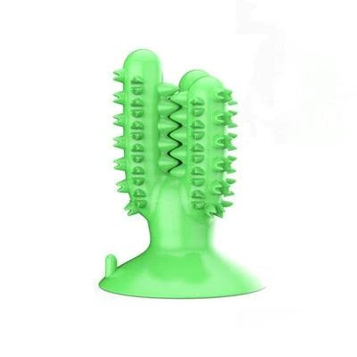 Chewing Toothbrush Toy for Dogs - Premium Dental Care Accessory in Yellow