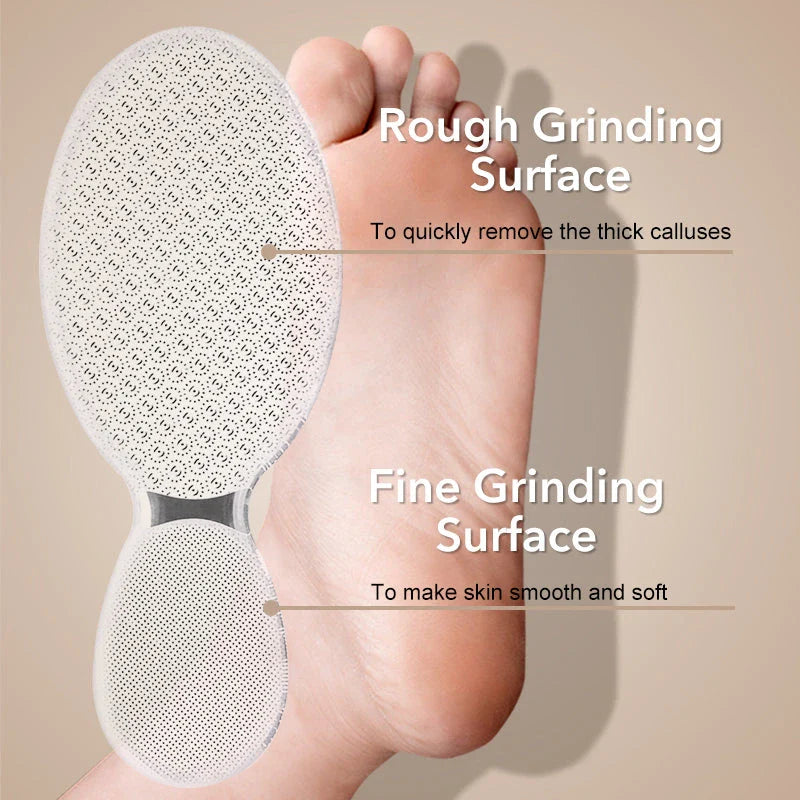 Nano Glass Double-Sided Foot Rasp Heel File for soft, rejuvenated feet
