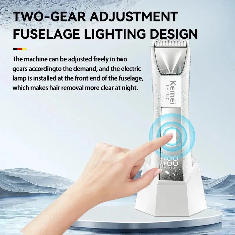 GiftHome_UK Groin Hair Trimmer for Men & Women