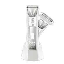 Groin Hair Trimmer for Men and Women - Precision Ceramic Blades, Built-in LED Light, IPX7 Waterproof Design