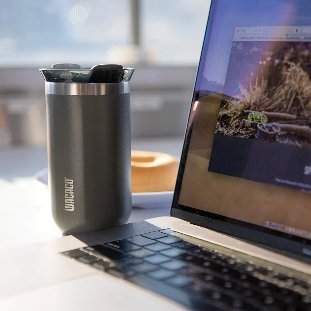 Insulated Stainless Steel Coffee Mug in various vibrant colours, perfect for daily use and on-the-go adventures