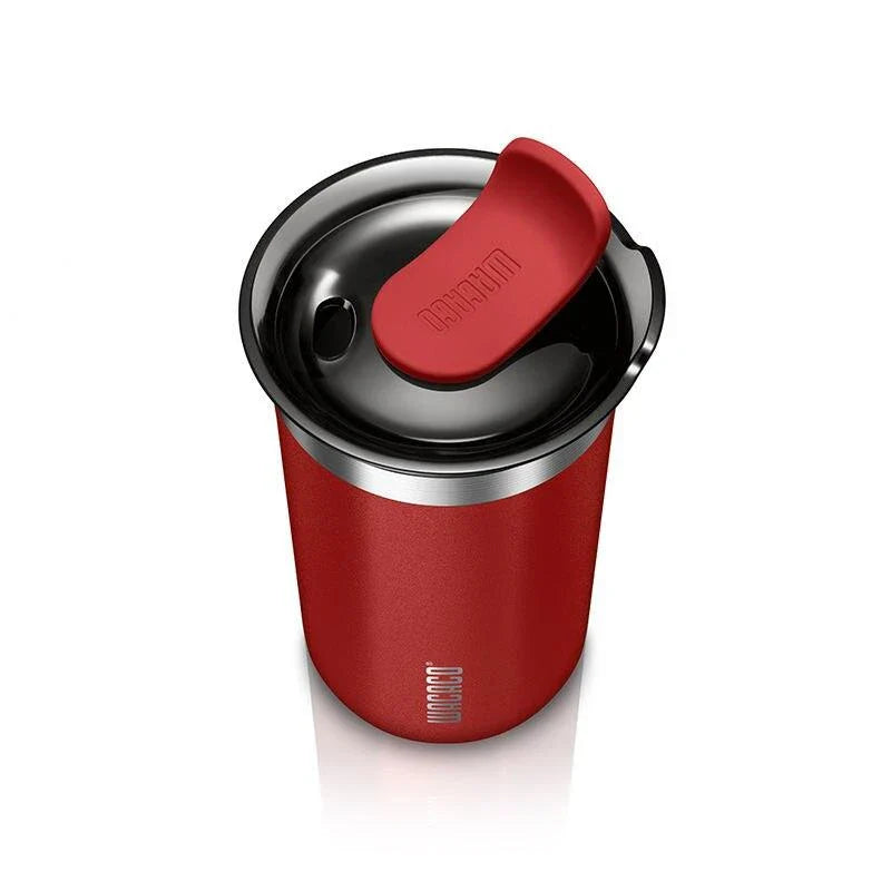 Insulated Stainless Steel Coffee Mug in various vibrant colours, perfect for daily use and on-the-go adventures