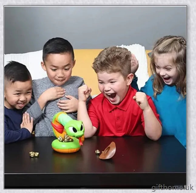 Beware of Horror Stimulation Decompression Snake - A unique and thrilling electric toy with induction switch, vibrant tail, and tense sound effects
