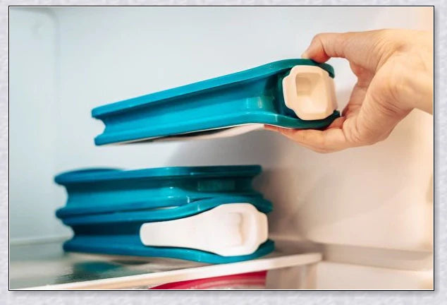 Iceduo Ice Cube Maker - Innovative Silicone Mold for Effortless Ice Cube Dispensing