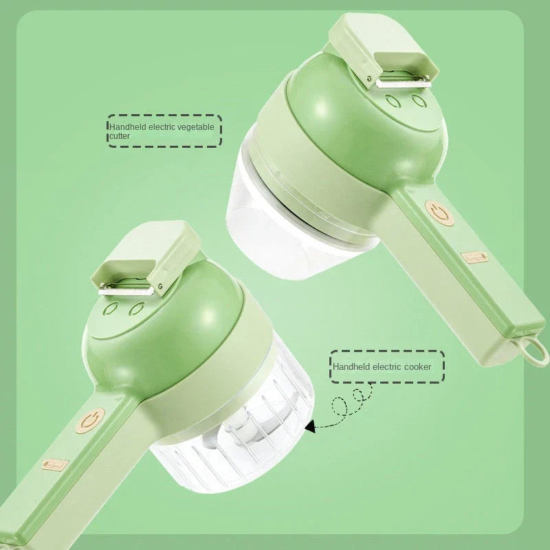 Electric food processor with sleek, modern design for efficient meal preparation