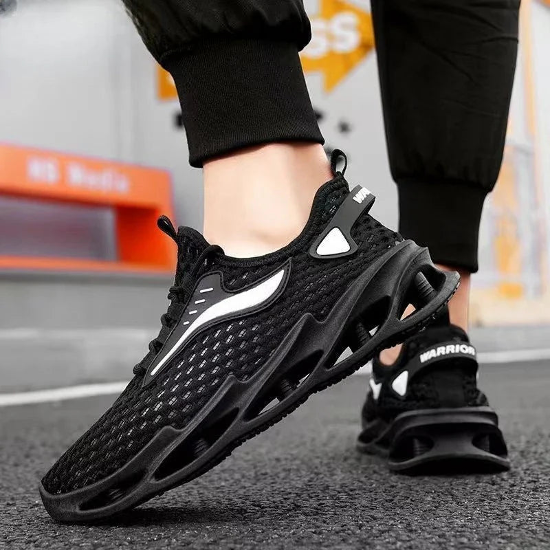 Men's breathable mesh sneakers with lightweight composite sole and variety of color options