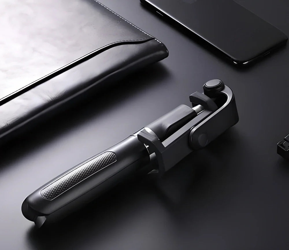 Versatile 3-in-1 Bluetooth Selfie Stick and Tripod for capturing photos and videos on the go