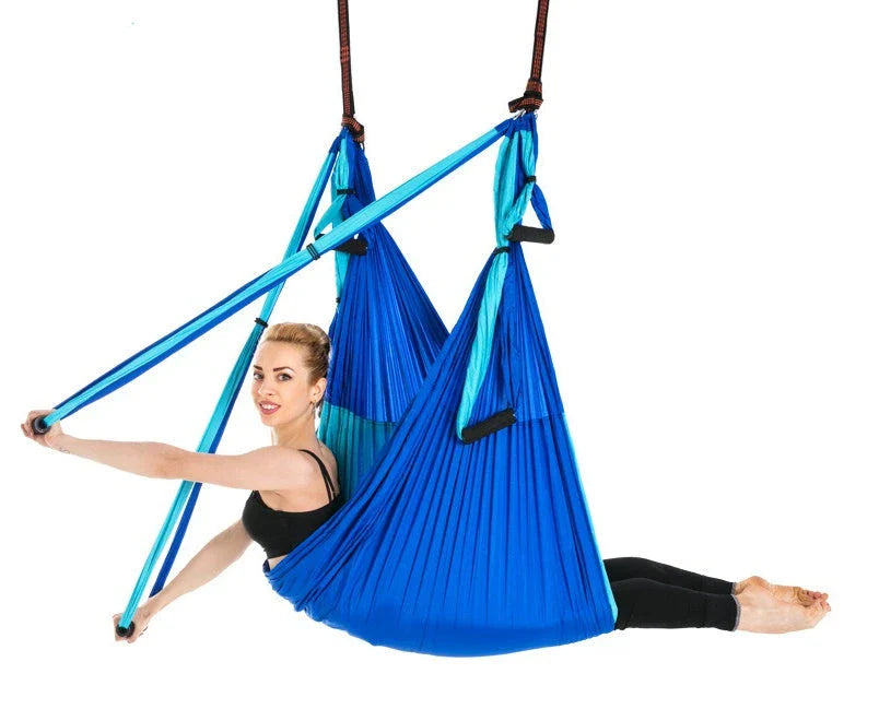 Premium Anti-Gravity Yoga Hammock for Aerial Dance and Fitness - Smooth Rotation, High-Strength Nylon Fabric, Versatile Design