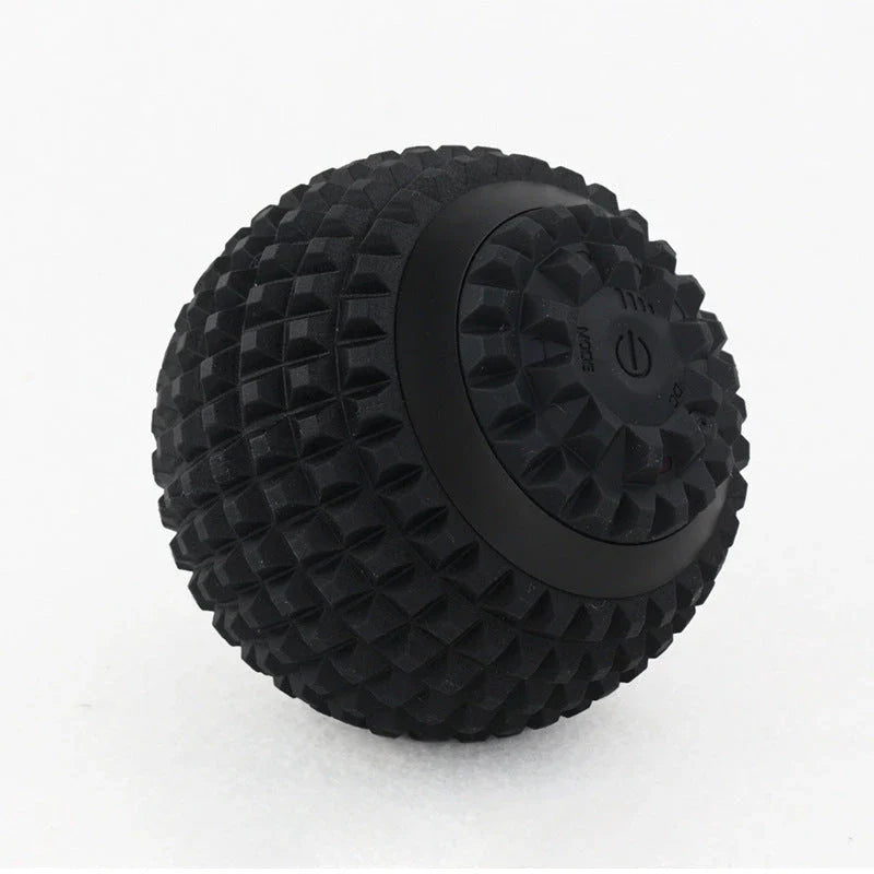 Premium vibrating massage ball with 4 adjustable vibration modes for muscle relaxation and recovery