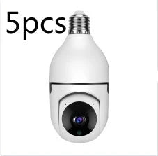 Smart 1080P Wi-Fi Bulb Camera with 4X Zoom, Smooth Pan and Tilt, Automatic Motion Tracking, and Night Vision