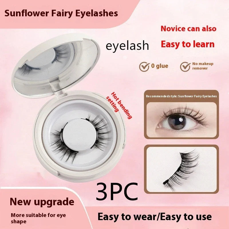 Magnetic mink false eyelashes in various styles and colours, designed for a natural and captivating eye look.