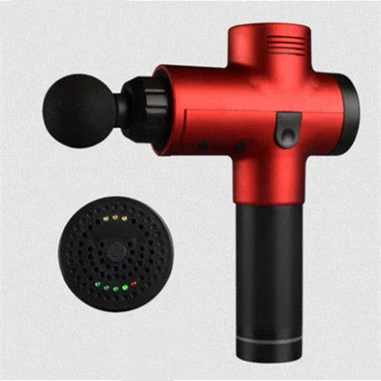 Premium deep tissue massage gun with interchangeable heads and whisper-quiet operation for relaxing muscle therapy
