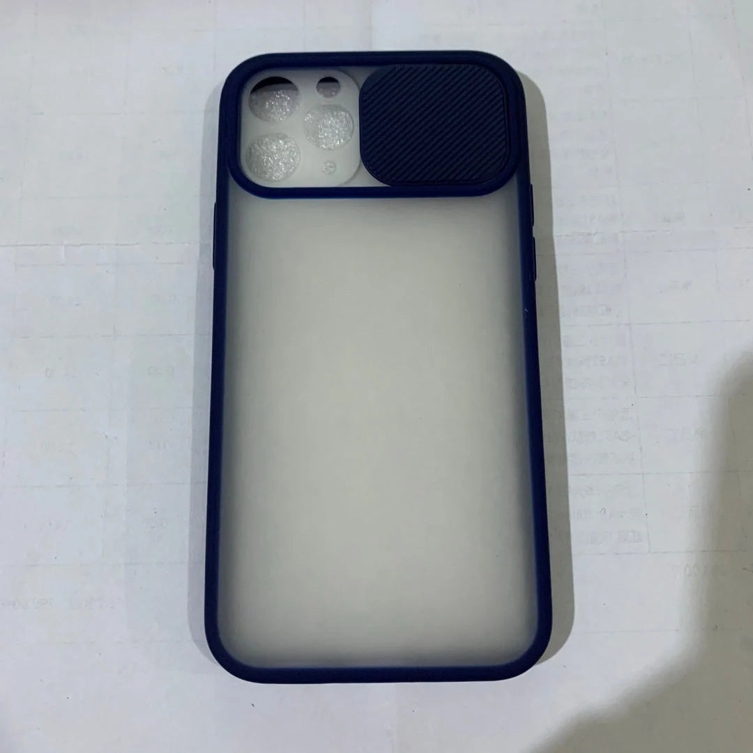 Frosted Surface Camera Protection Mobile Phone Case with Starry Sky Design