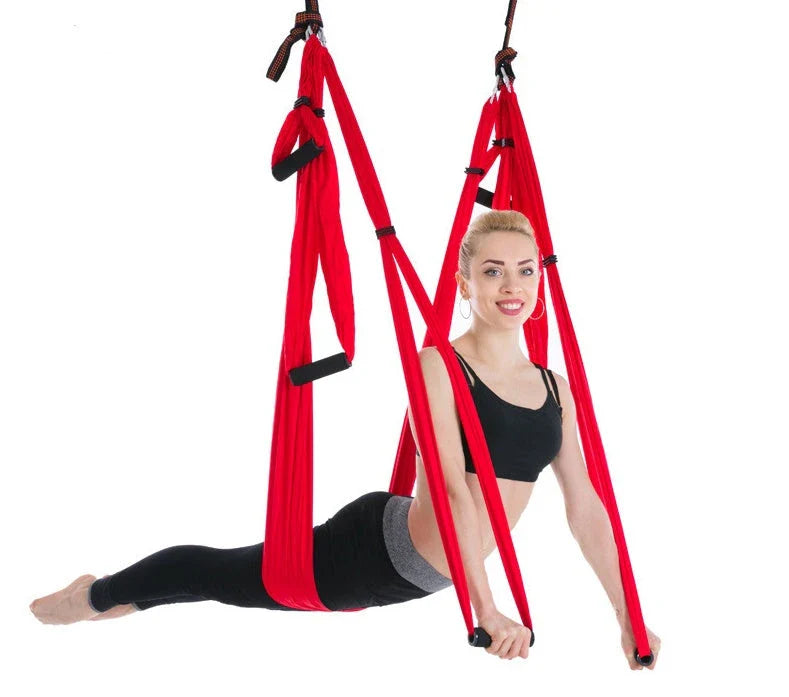 Premium Anti-Gravity Yoga Hammock for Aerial Dance and Fitness - Smooth Rotation, High-Strength Nylon Fabric, Versatile Design