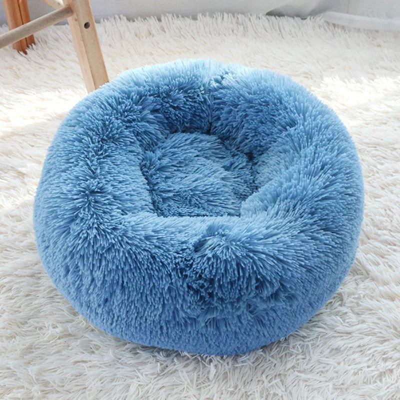 Cosy Plush Pet Nest in various colours and sizes for ultimate pet comfort