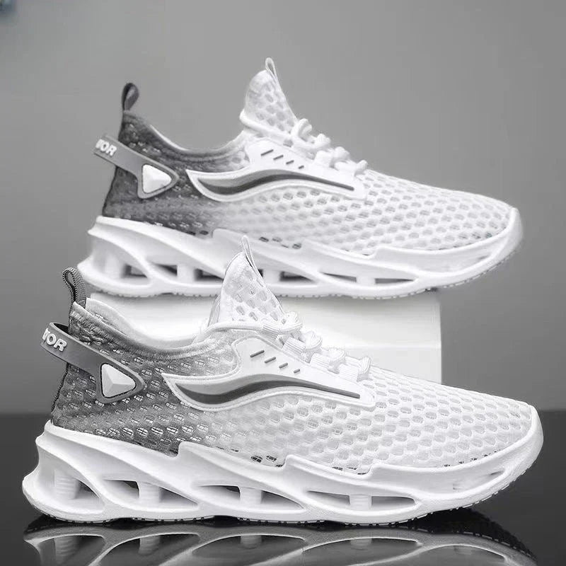 Men's breathable mesh sneakers with lightweight composite sole and variety of color options