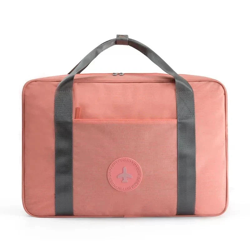 Premium waterproof polyester shoe storage bag with laminated zipper pocket and breathable design for travel and various occasions