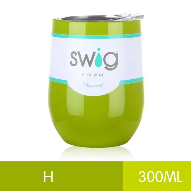 9 oz insulated stainless steel tumbler mug with lid in various vibrant colours, perfect for hot and cold beverages