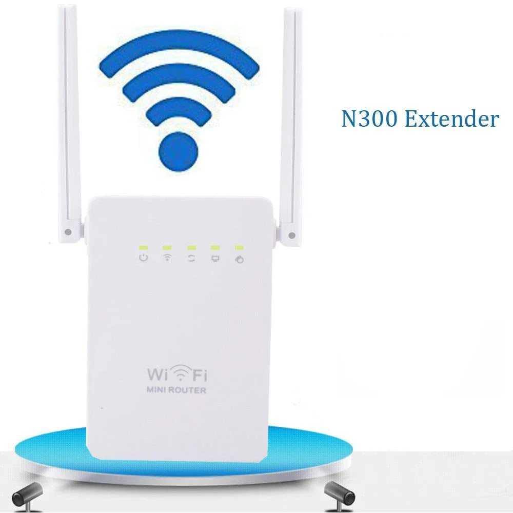 Dual-Band Wireless Repeater with Ethernet Port - Expand your home network with this premium connectivity solution