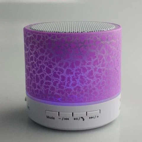 Compact wireless Bluetooth speakers in various colours with premium design and rich sound quality