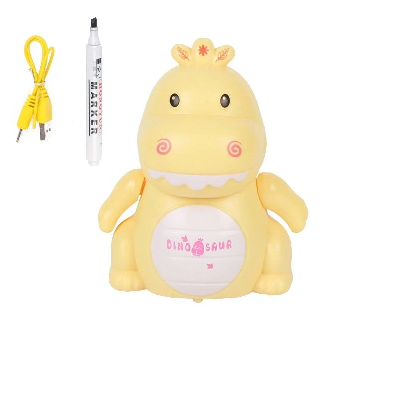Drawn Line Magic Pet Toy Robot Pen with optical sensor following black lines