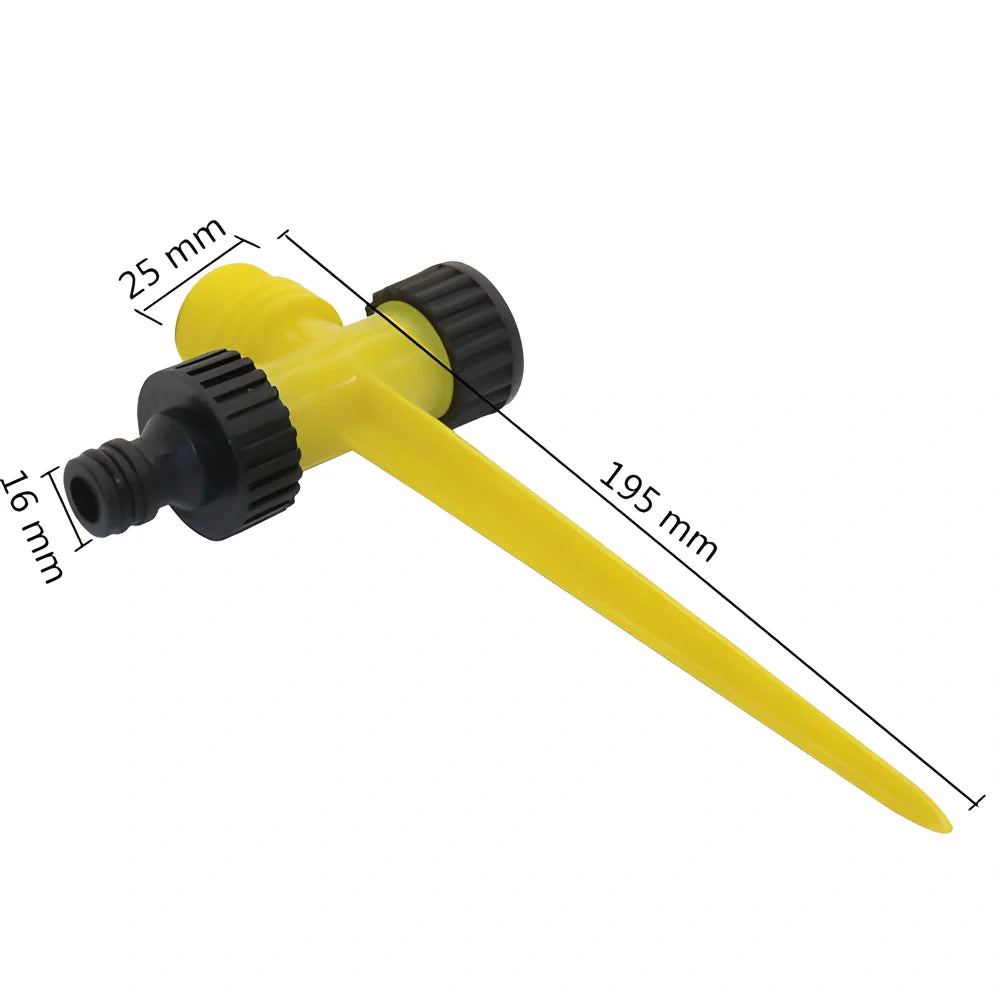 Premium 360° rotating dual-outlet garden sprinklers for effortless watering and vibrant, thriving plants