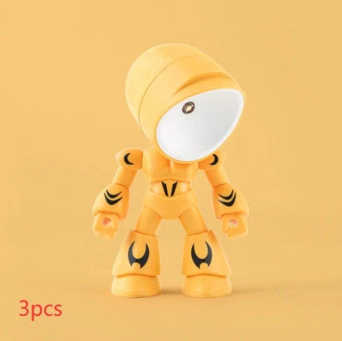 Mini LED Hero Robot Table Lamp with adjustable arms and 360° rotating head