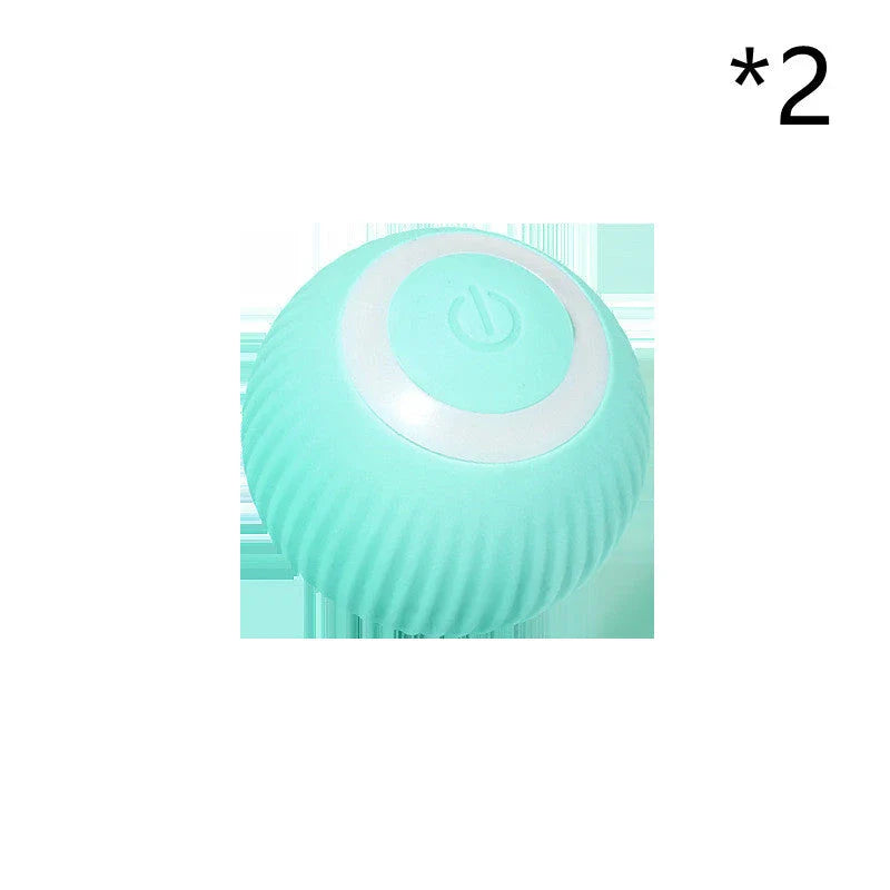 Interactive automatic cat toy ball with bionic motion and intelligent obstacle avoidance system