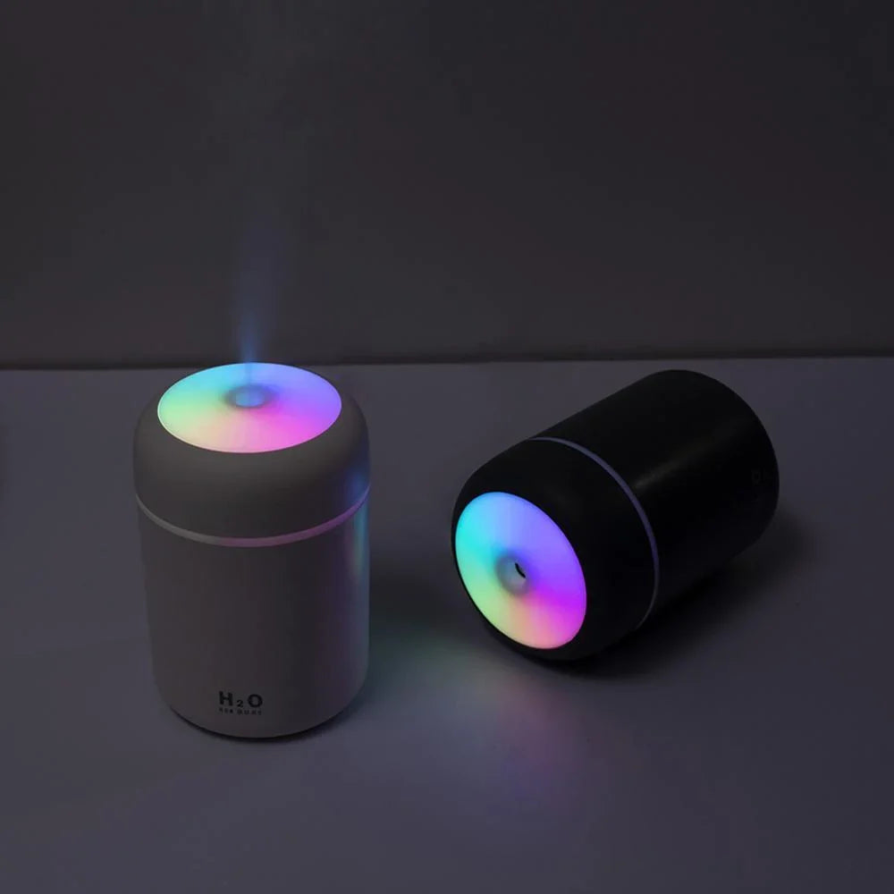 Mini USB Humidifier with Soothing Mist, Quiet Operation, and Automatic Shut-Off for Bedrooms