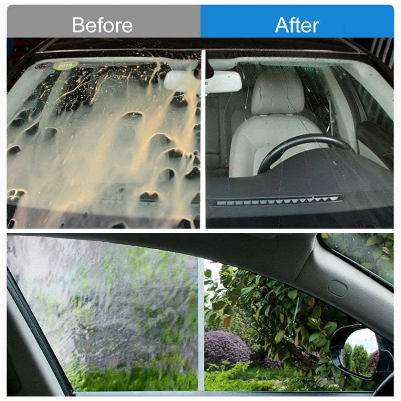 Home Fashion Car Glass Oil Film Remover with sponge for easy application