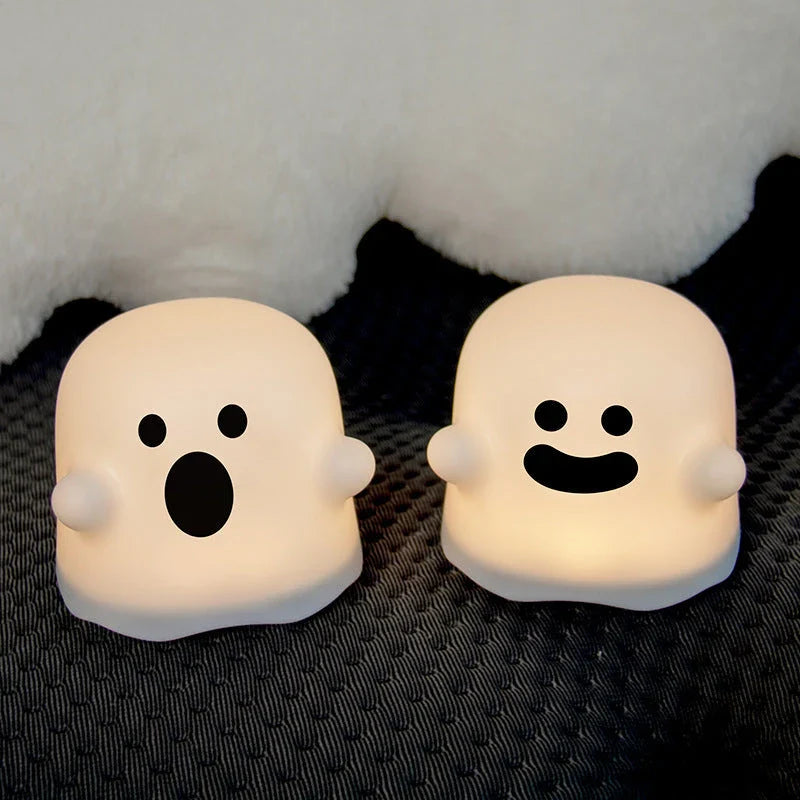 A cozy silicone night light with a touch sensor, perfect for bedside or any room in the home