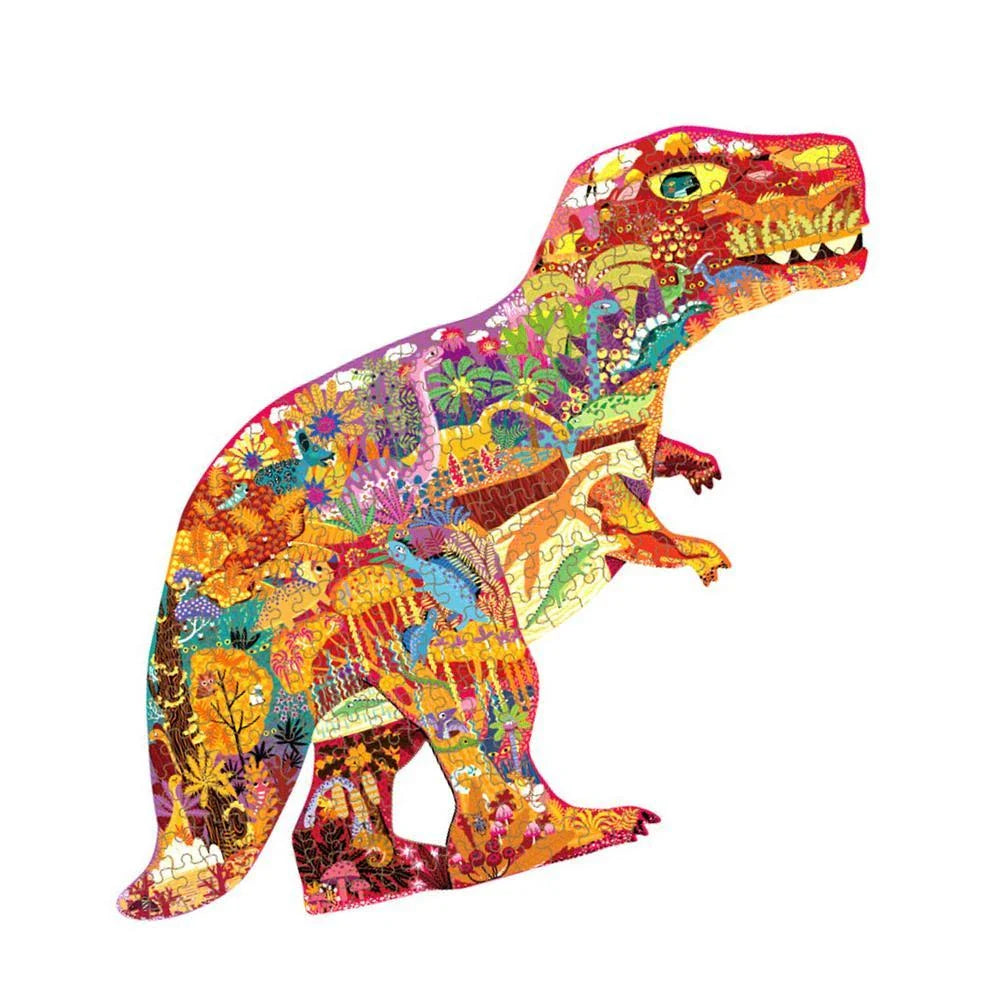Charming wooden animal puzzles featuring a variety of wild creatures like foxes, wolves, and owls, perfect for a unique Christmas gift.